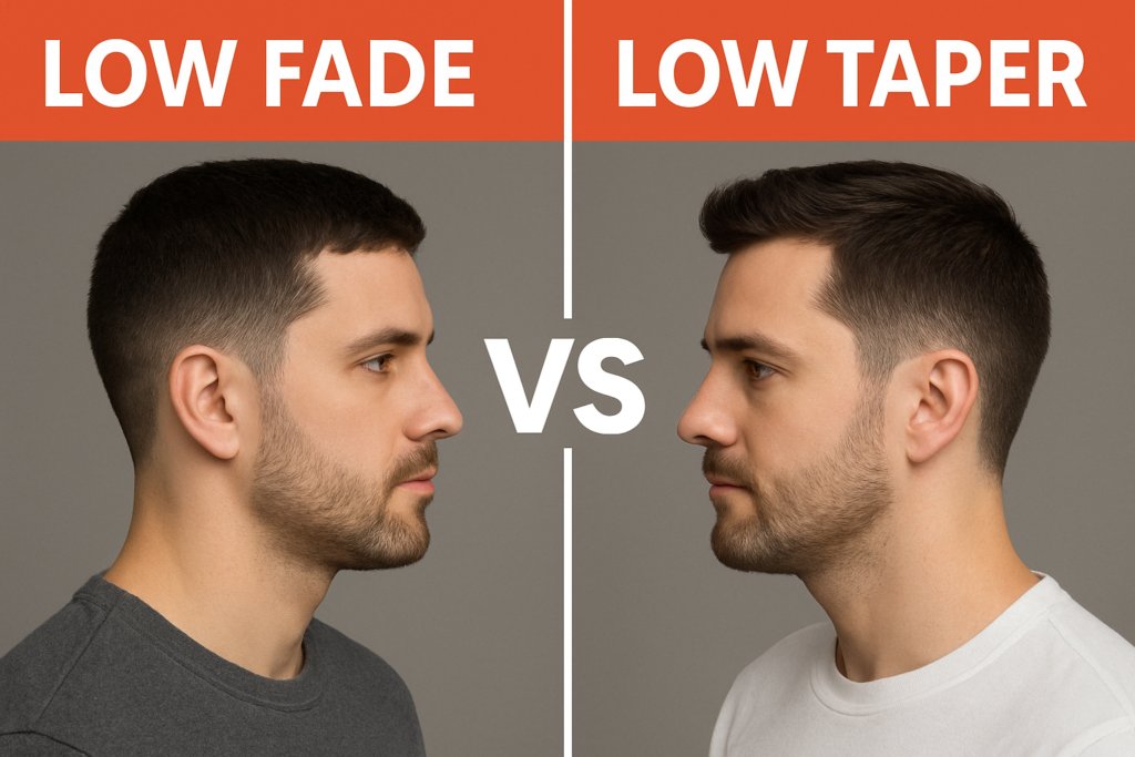 Low Fade vs Low Taper