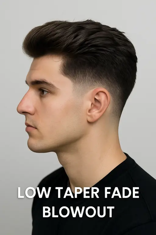 Low Taper Fade Blowout