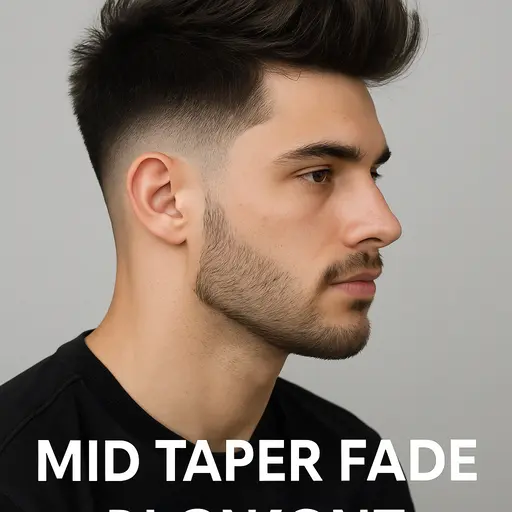 Mid Taper Fade Blowout