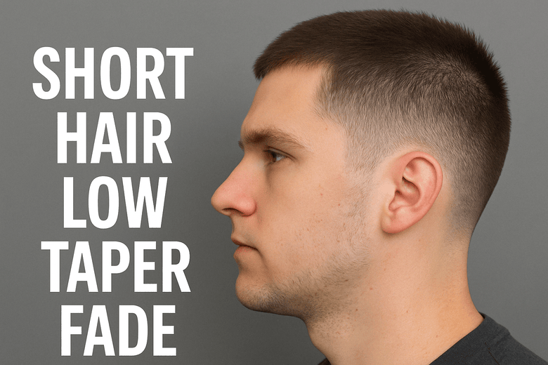 Short Hair Low Taper Fade