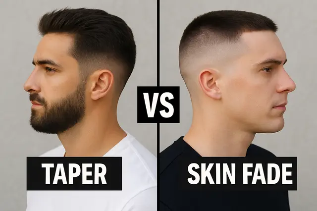 Taper vs Skin Fade